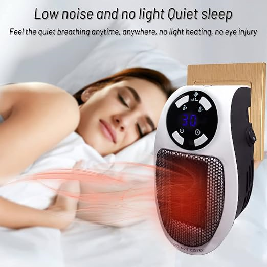 Woman sleeping next to QuickHeat Pro